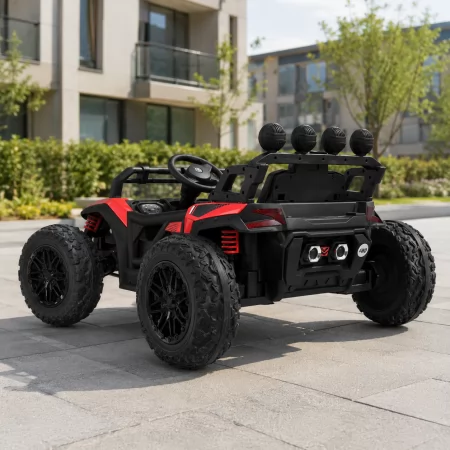 Детский электромобиль Багги Polaris RZR Bambi Racer M 6073EBLR-3 красный, 4 мотора по 35W, EVA, экокожа, MP3, USB, Bluetooth Детский электромобиль Багги Polaris RZR Bambi Racer M 6073EBLR-3 красный, 4 мотора по 35W, EVA, экокожа, MP3, USB, Bluetooth
