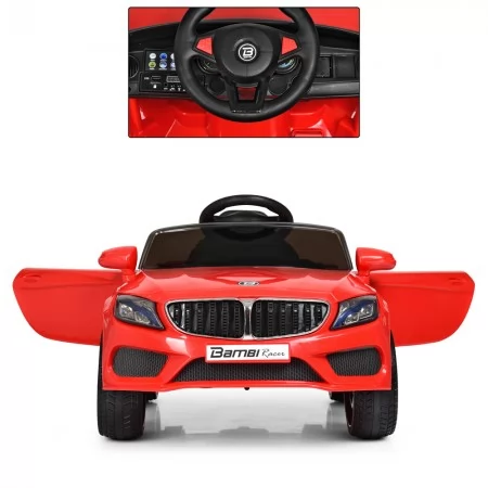 Дитячий електромобіль Bambi M 3987 EBLR-3 BMW M5, червоний