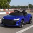 Детский электромобиль Bambi M 4938EBLRS-4 Audi RS e-tron GT синий, 2 мотора по 30W, EVA, экокожа, MP3, USB, Bluetooth, автопокраска Детский электромобиль Bambi M 4938EBLRS-4 Audi RS e-tron GT синий, 2 мотора по 30W, EVA, экокожа, MP3, USB, Bluetooth, автопокраска