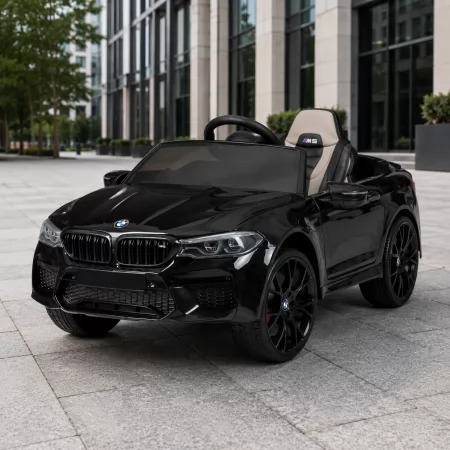 Дитячий електромобіль BMW M5 Bambi M 4791EBLRS-2 чорний, автофарбування, 2 мотори по 35W, EVA, шкіра, MP3, USB, Bluetooth