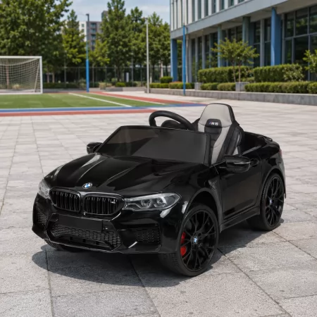 Дитячий електромобіль BMW M5 Bambi M 4791EBLRS-2 чорний, автофарбування, 2 мотори по 35W, EVA, шкіра, MP3, USB, Bluetooth