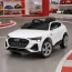 Детский электромобиль Джип Audi Q8 e-tron Sportback Bambi M 4806EBLR-1 белый, 2 мотора по 30W, EVA, кожа, MP3, USB, Bluetooth