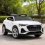 Детский электромобиль Джип Audi Q8 e-tron Sportback Bambi M 4806EBLR-1 белый, 2 мотора по 30W, EVA, кожа, MP3, USB, Bluetooth