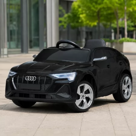 Детский электромобиль Джип Audi Q8 e-tron Sportback Bambi M 4806EBLR-2 черный, 2 мотора по 30W, EVA, кожа, MP3, USB, Bluetooth Детский электромобиль Джип Audi Q8 e-tron Sportback Bambi M 4806EBLR-2 черный, 2 мотора по 30W, EVA, кожа, MP3, USB, Bluetooth