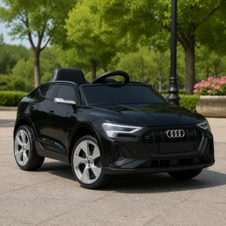 Детский электромобиль Джип Audi Q8 e-tron Sportback Bambi M 4806EBLR-2 черный, 2 мотора по 30W, EVA, кожа, MP3, USB, Bluetooth Детский электромобиль Джип Audi Q8 e-tron Sportback Bambi M 4806EBLR-2 черный, 2 мотора по 30W, EVA, кожа, MP3, USB, Bluetooth