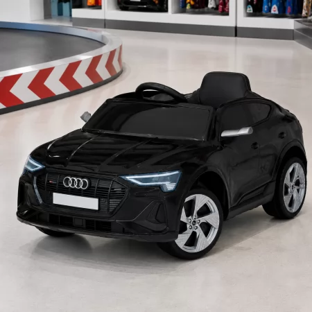 Детский электромобиль Джип Audi Q8 e-tron Sportback Bambi M 4806EBLR-2 черный, 2 мотора по 30W, EVA, кожа, MP3, USB, Bluetooth Детский электромобиль Джип Audi Q8 e-tron Sportback Bambi M 4806EBLR-2 черный, 2 мотора по 30W, EVA, кожа, MP3, USB, Bluetooth
