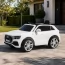 Детский электромобиль Джип Audi Q8 SUV Bambi JJ2066 EBLR-1 белый, EVA, экокожа, 2 мотора по 25W