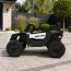 Детский электромобиль Джип Багги Bambi M 5099 EBLR-1 белый, 4 мотора по 200W, EVA, экокожа, Bluetooth