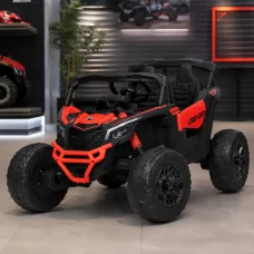 Детский электромобиль Джип Багги Bambi M 5099 EBLR-3 красный, 4 мотора по 200W, EVA, экокожа, Bluetooth Детский электромобиль Джип Багги Bambi M 5099 EBLR-3 красный, 4 мотора по 200W, EVA, экокожа, Bluetooth