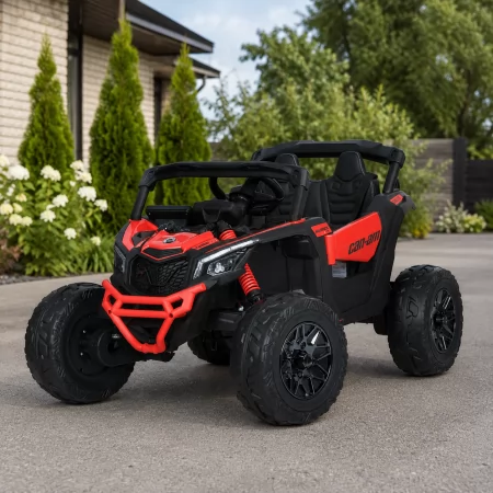 Детский электромобиль Джип Багги Bambi M 5099 EBLR-3 красный, 4 мотора по 200W, EVA, экокожа, Bluetooth Детский электромобиль Джип Багги Bambi M 5099 EBLR-3 красный, 4 мотора по 200W, EVA, экокожа, Bluetooth