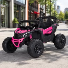Детский электромобиль Джип Багги Bambi M 5099 EBLR-8-2 черно-розовый, 4 мотора по 200W, EVA, экокожа, Bluetooth Детский электромобиль Джип Багги Bambi M 5099 EBLR-8-2 черно-розовый, 4 мотора по 200W, EVA, экокожа, Bluetooth