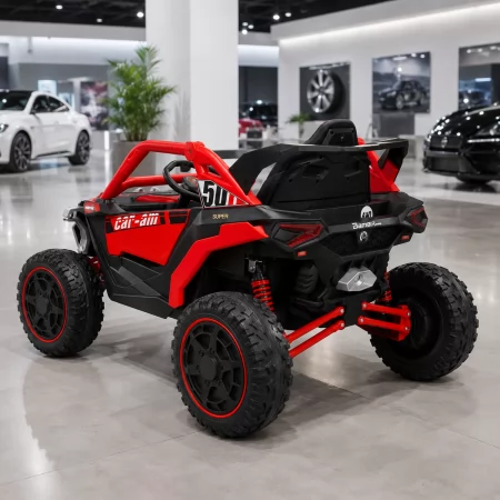 Дитячий електромобіль Джип Баггі Bambi M 6256EBLR-3 червоний, 4 мотори по 45W, EVA, шкіра, MP3, USB, Bluetooth, TF Дитячий електромобіль Джип Баггі Bambi M 6256EBLR-3 червоний, 4 мотори по 45W, EVA, шкіра, MP3, USB, Bluetooth, TF