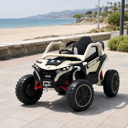 Дитячий електромобіль Джип Багги Bambi Racer M 6256EBLR-13 хакі, 4 мотори по 45W, EVA, шкіра, MP3, USB, Bluetooth, TF Дитячий електромобіль Джип Багги Bambi Racer M 6256EBLR-13 хакі, 4 мотори по 45W, EVA, шкіра, MP3, USB, Bluetooth, TF