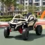 Дитячий електромобіль Джип Багги Bambi Racer M 6256EBLR-13 хакі, 4 мотори по 45W, EVA, шкіра, MP3, USB, Bluetooth, TF