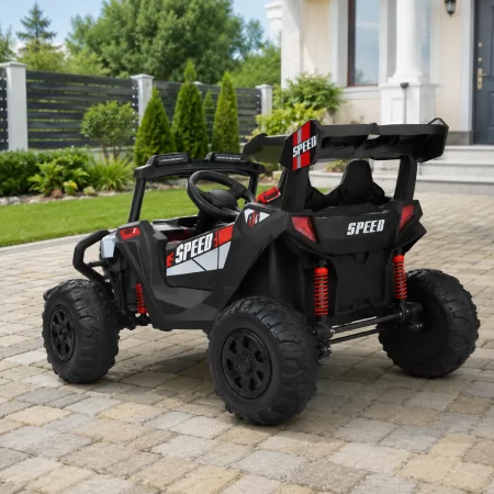 Детский электромобиль Джип Багги M 6347EBLRS-2, 4 мотора по 35W, MP3, Bluetooth, EVA, кожа, черный Детский электромобиль Джип Багги M 6347EBLRS-2, 4 мотора по 35W, MP3, Bluetooth, EVA, кожа, черный