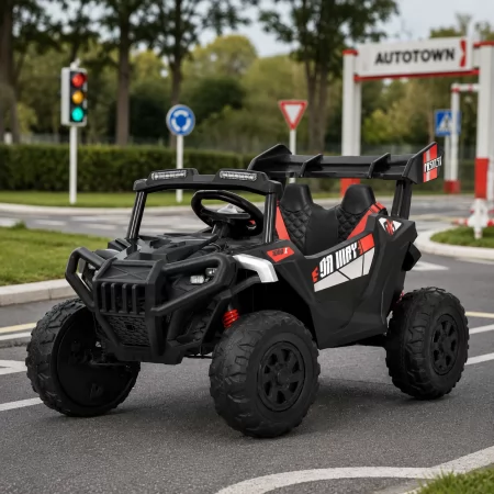 Детский электромобиль Джип Багги M 6347EBLRS-2, 4 мотора по 35W, MP3, Bluetooth, EVA, кожа, черный Детский электромобиль Джип Багги M 6347EBLRS-2, 4 мотора по 35W, MP3, Bluetooth, EVA, кожа, черный