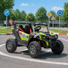 Детский электромобиль Джип Багги M 6347EBLRS-5, 4 мотора по 35W, MP3, Bluetooth, EVA, кожа, зеленый Детский электромобиль Джип Багги M 6347EBLRS-5, 4 мотора по 35W, MP3, Bluetooth, EVA, кожа, зеленый