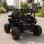 Детский электромобиль Джип Bambi M 3804 EBLR-2-3 Багги красно-черный, 4 мотора по 45W, EVA, кожа, MP3, USB, SD