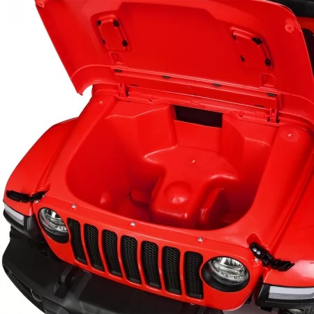 Детский электромобиль Jeep Wrangler Rubicon Bambi красный 4 мотора 35W
