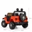 Детский электромобиль Джип Jeep Wrangler Rubicon Bambi M 4176 оранжевый 4 мотора
