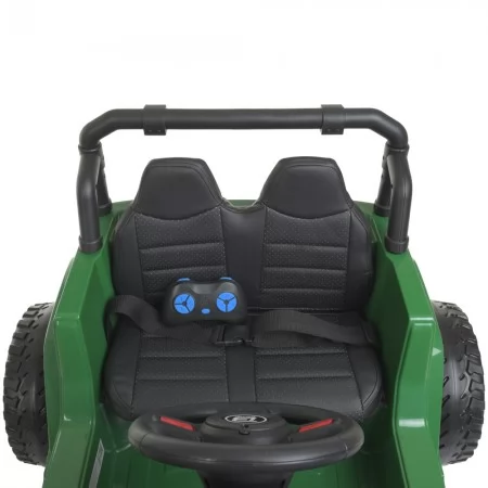 Дитячий електромобіль Джип Bambi M 4557 EBLR-10 Jeep Wrangler, темно-зелений Дитячий електромобіль Джип Bambi M 4557 EBLR-10 Jeep Wrangler, темно-зелений
