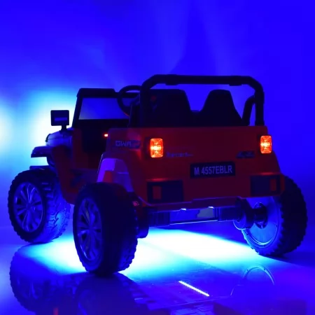 Дитячий електромобіль Джип Bambi M 4557 EBLR-10 Jeep Wrangler, темно-зелений Дитячий електромобіль Джип Bambi M 4557 EBLR-10 Jeep Wrangler, темно-зелений