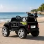 Дитячий електромобіль Джип Bambi Racer M 5103 EBLR-2 Jeep, 2 мотори по 40W, EVA, сидіння з екошкіри, MP3, Bluetooth, чорний