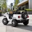 Детский электромобиль Jeep Wrangler Rubicon белый с музыкой и Bluetooth