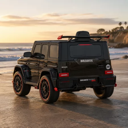Дитячий електромобіль Джип Mercedes-AMG G 63 Brabus Rocket 900 Гелендваген M 6257EBLR-2 чорний, 4 мотори по 35W, EVA, екошкіра, MP3, USB, Bluetooth Дитячий електромобіль Джип Mercedes-AMG G 63 Brabus Rocket 900 Гелендваген M 6257EBLR-2 чорний, 4 мотори по 35W, EVA, екошкіра, MP3, USB, Bluetooth