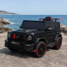 Дитячий електромобіль Джип Mercedes-AMG G 63 Brabus Rocket 900 Гелендваген M 6257EBLR-2 чорний, 4 мотори по 35W, EVA, екошкіра, MP3, USB, Bluetooth