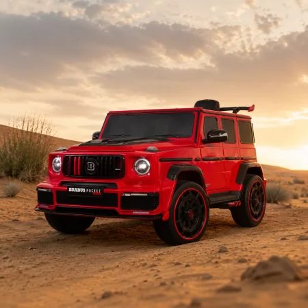 Дитячий електромобіль Джип Mercedes-AMG G 63 Brabus Rocket 900 M 6257EBLR-3, червоний, Гелендваген, 4 мотори по 35W, EVA, шкіра, MP3, USB, Bluetooth Дитячий електромобіль Джип Mercedes-AMG G 63 Brabus Rocket 900 M 6257EBLR-3, червоний, Гелендваген, 4 мотори по 35W, EVA, шкіра, MP3, USB, Bluetooth