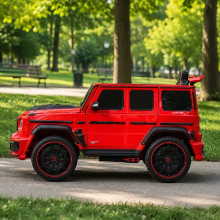 Дитячий електромобіль Джип Mercedes-AMG G 63 Brabus Rocket 900 M 6257EBLR-3, червоний, Гелендваген, 4 мотори по 35W, EVA, шкіра, MP3, USB, Bluetooth Дитячий електромобіль Джип Mercedes-AMG G 63 Brabus Rocket 900 M 6257EBLR-3, червоний, Гелендваген, 4 мотори по 35W, EVA, шкіра, MP3, USB, Bluetooth