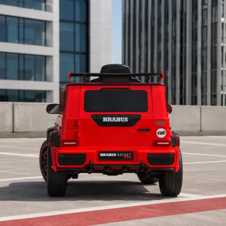 Дитячий електромобіль Джип Mercedes-AMG G 63 Brabus Rocket 900 M 6257EBLR-3, червоний, Гелендваген, 4 мотори по 35W, EVA, шкіра, MP3, USB, Bluetooth Дитячий електромобіль Джип Mercedes-AMG G 63 Brabus Rocket 900 M 6257EBLR-3, червоний, Гелендваген, 4 мотори по 35W, EVA, шкіра, MP3, USB, Bluetooth