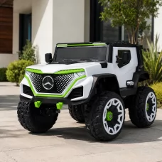Дитячий електромобіль Джип Mercedes-Benz Ener-G-Force M 5912 EBLR-1, 4 мотори по 25W, EVA, екошкіра, MP3, USB, Bluetooth, білий Дитячий електромобіль Джип Mercedes-Benz Ener-G-Force M 5912 EBLR-1, 4 мотори по 25W, EVA, екошкіра, MP3, USB, Bluetooth, білий