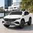 Дитячий електромобіль Джип Mercedes-Benz EQA 250 Bambi M 5027 EBLR-1 білий, 4 мотори по 25W, EVA, екошкіра, MP3, USB