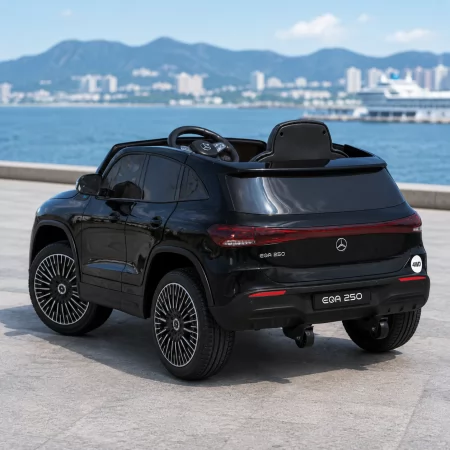 Дитячий електромобіль Джип Mercedes-Benz EQA 250 Bambi M 5027 EBLRS-2 чорний, 4 мотори по 25W, EVA, екошкіра, MP3, USB, фарбований кузов Дитячий електромобіль Джип Mercedes-Benz EQA 250 Bambi M 5027 EBLRS-2 чорний, 4 мотори по 25W, EVA, екошкіра, MP3, USB, фарбований кузов