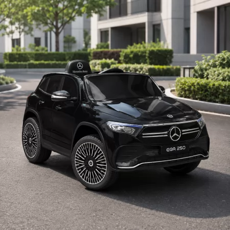 Дитячий електромобіль Джип Mercedes-Benz EQA 250 Bambi M 5027 EBLRS-2 чорний, 4 мотори по 25W, EVA, екошкіра, MP3, USB, фарбований кузов Дитячий електромобіль Джип Mercedes-Benz EQA 250 Bambi M 5027 EBLRS-2 чорний, 4 мотори по 25W, EVA, екошкіра, MP3, USB, фарбований кузов