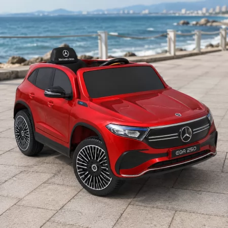 Дитячий електромобіль Джип Mercedes-Benz EQA 250 Bambi M 5027 EBLRS-3 червоний, 4 мотори по 25W, EVA, екошкіра, MP3, USB, фарбований кузов Дитячий електромобіль Джип Mercedes-Benz EQA 250 Bambi M 5027 EBLRS-3 червоний, 4 мотори по 25W, EVA, екошкіра, MP3, USB, фарбований кузов