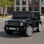 Дитячий електромобіль Джип Mercedes-Benz G-Class G500 Гелендваген Bambi M 5028 EBLRS-2 фарбований чорний, 4 мотори по 25W, EVA, шкіра, MP3, USB