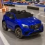 Дитячий електромобіль Джип Mercedes-Benz GLC 63S AMG Bambi M 4140EBLRS-4 синій, фарбований кузов, 4 мотори по 30W, EVA, шкіра, USB, TF