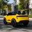 Детский электромобиль Джип Porsche Macan Turbo M 6314EBLR-6 желтый, 2 мотора по 35W, EVA, экокожа, Bluetooth, MP3