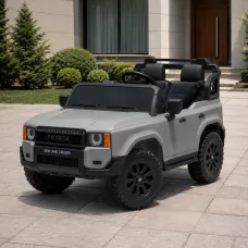 Дитячий електромобіль Джип Toyota Land Cruiser M 6280EBLR-11 двомісний, 2 мотори по 45W, MP3/USB/TF, Bluetooth, EVA, шкіра, сірий Дитячий електромобіль Джип Toyota Land Cruiser M 6280EBLR-11 двомісний, 2 мотори по 45W, MP3/USB/TF, Bluetooth, EVA, шкіра, сірий