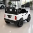 Дитячий електромобіль Джип Toyota Land Cruiser M 6280EBLR-1 двомісний, 2 мотори по 45W, MP3/USB/TF, Bluetooth, EVA, шкіра, білий