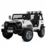 Детский электромобиль Джип Warpath Gravity M 6108EBLR-1 двухместный, 4 мотора по 90W, EVA, кожа, Bluetooth, MP3, USB, FM, белый