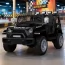 Детский электромобиль Джип Warpath Gravity M 6108EBLR-2 двухместный, 4 мотора по 90W, EVA, кожа, Bluetooth, MP3, USB, FM, черный