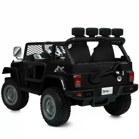 Детский электромобиль Джип Warpath Gravity M 6108EBLR-2 двухместный, 4 мотора по 90W, EVA, кожа, Bluetooth, MP3, USB, FM, черный