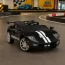 Дитячий електромобіль Ford GT M 6107EBLR-2 чорний, 4 мотори по 90W, Bluetooth, шкіра