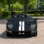 Дитячий електромобіль Ford GT M 6107EBLR-2 чорний, 4 мотори по 90W, Bluetooth, шкіра