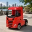 Дитячий електромобіль вантажівка Scania R500 M 6062EBLR-3 червоний, 4 мотори по 35W, MP3, USB, Bluetooth, EVA, екошкіра
