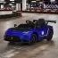 Дитячий електромобіль Maserati MC20 GT2 Bambi M 5105EBLR-4 синій, 4 мотори по 25W, EVA, шкіра, MP3, Bluetooth